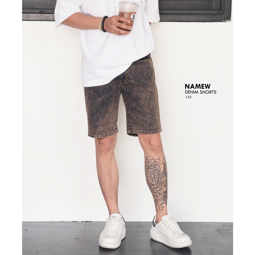 NAMEW DENIM SHORTS กางเกงขาสั้นฟอกสีพิเศษ 3 รุ่น