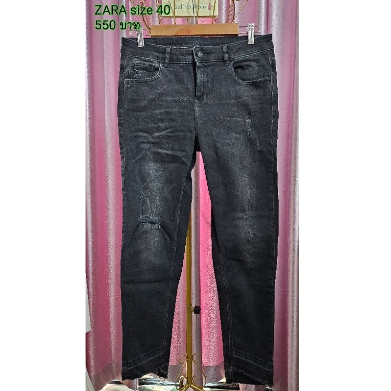 ZARA Denim Jeans Size 40