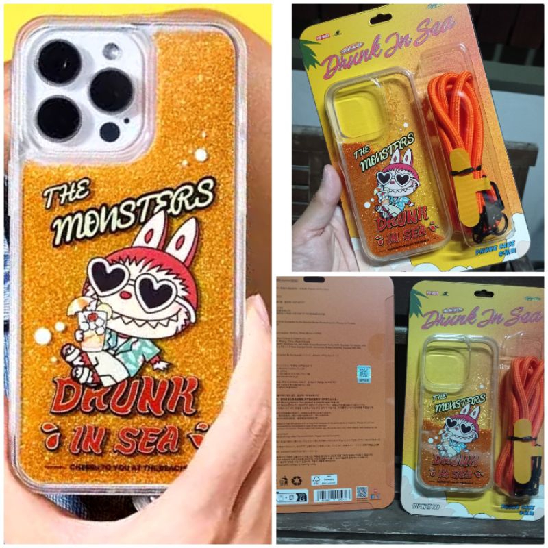 POP MART THE MONSTERS Enchanted by the Seaside Series-Phone Case พร้อมส่ง มีให้เลือก 3 รุ่น
