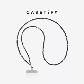 CASETiFY metal heart chain adjustable shoulder strap metal chain leather crossbody chain