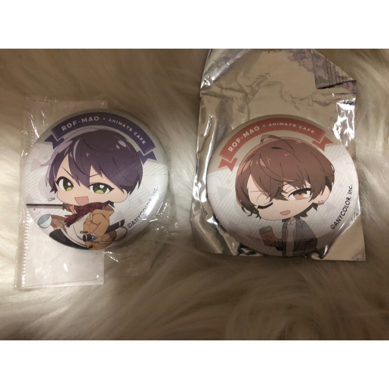 เข็มกลัด Nijisanji ROF-MAO x Animate cafe Hayato/Toya