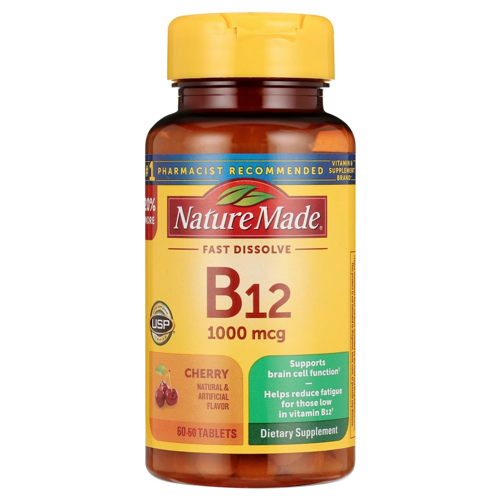 พร้อมส่ง Nature Made Vitamin B12 1000 mcg 60 Count