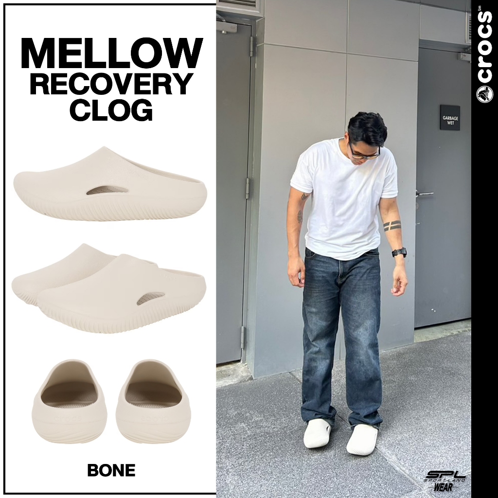 Crocs รองเท้าแตะ รองเท้าแฟชั่น UX Mellow Recovery Clog 208493-160 (2590)