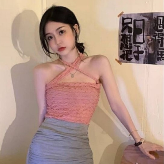 🎀พร้อมส่ง (P003) เสื้อผู้หญิง(แบบคอไขว้)🎀