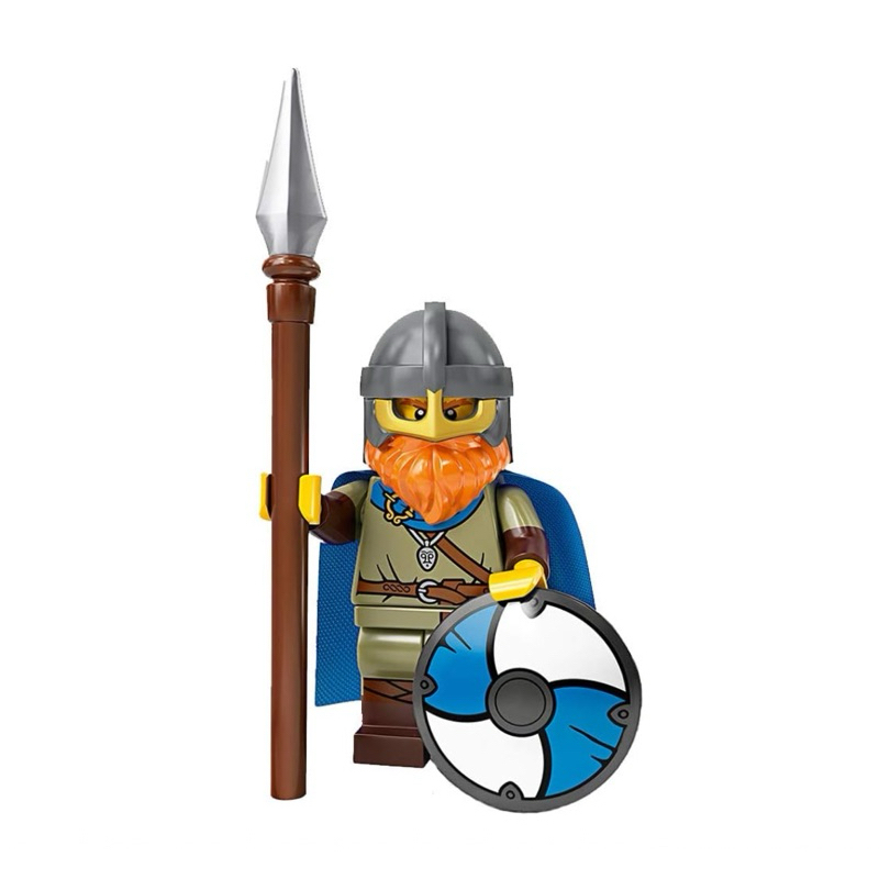 LEGO Minifigures s20 Viking Warrior ของใหม่ กรีดซองเช็ค