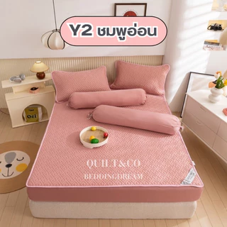 ปลอกหมอนข้างใยไหมเย็น QUILT&CO BEDDINGDREAM ผ้าไม่หนา บางๆ เนื้อนิ่มลื่นเย็นสบาย ได้ 2ชิ้น