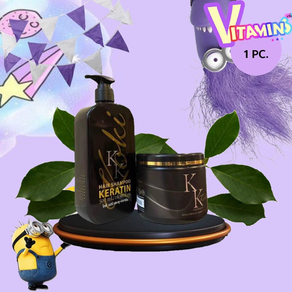 Shampoo Koki & Treatments แชมพูโกกิ & ทรีตเมนท์ เร่งผมยาว ผมนุ่มลื่น