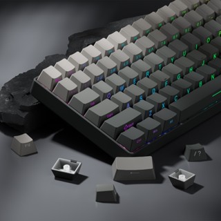 Womier คีย์แคปPBT 136 คีย์ สีไล่ระดับสี สําหรับmechanical ke…