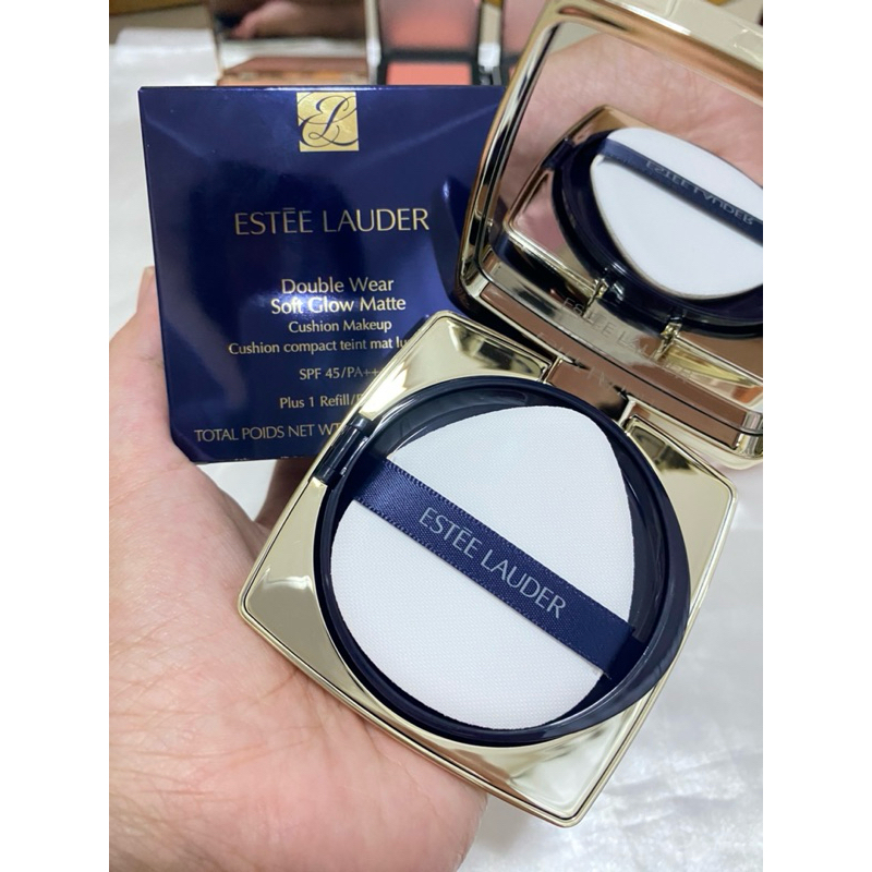 Estee Lauder Double Wear Soft Glow Matte Cushion Makeup SPF 45/PA+++ & Refill