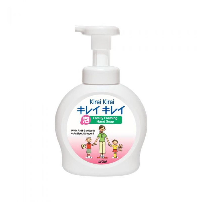 KIREI KIREI โฟมล้างมือ คิเรอิ คิเรอิ สูตรออริจินัล ORGINAL FOAMING HAND SOAP  ขวดใหญ่ (450 มล.)