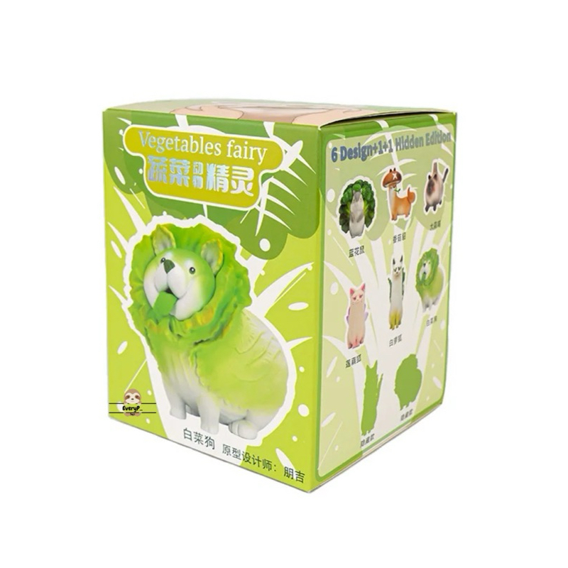 (Live/วีดิโอลด100฿) กล่องสุ่มน้องหมากินผัก Vegetables Fairy Season 1 : DODOWO