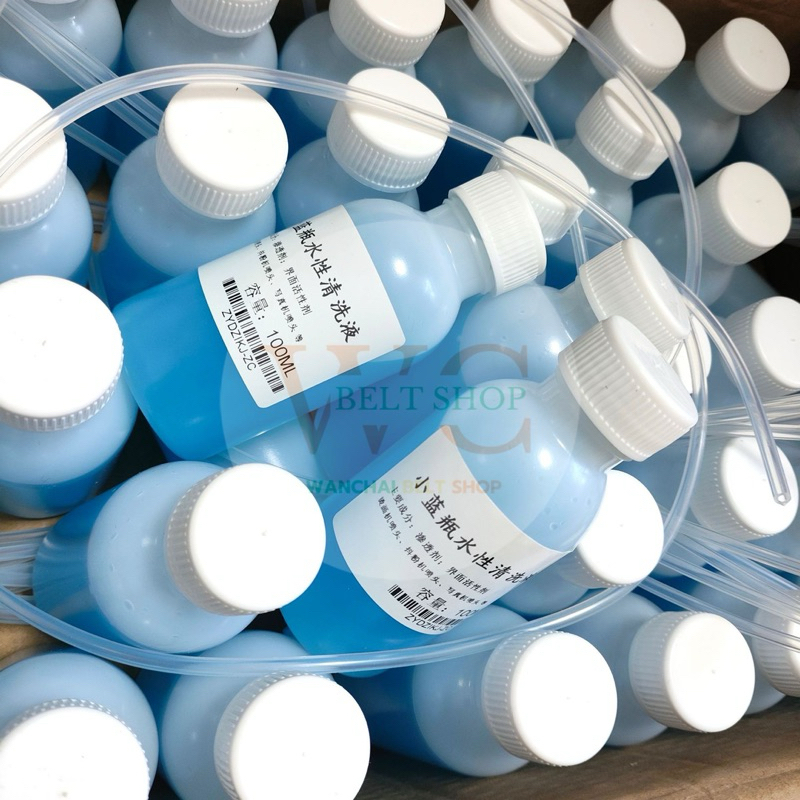 น้ำยาล้างหัวพิมพ์ DFT DTF สีฟ้า ล้างหมึก eco solvent หัวฉีดตัน สีขาด พิมพ์งานสีไม่สวย