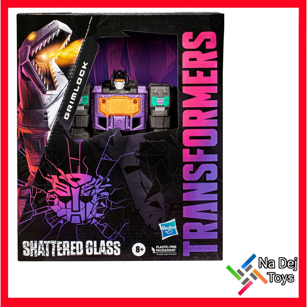Transformers Shattered Glass Grimlock Leader Class Figure ทรานฟอร์เมอร์ส แชทเทอร์กลาส กริมล็อค ลีดเดอร์คลาส ฟิกเกอร์