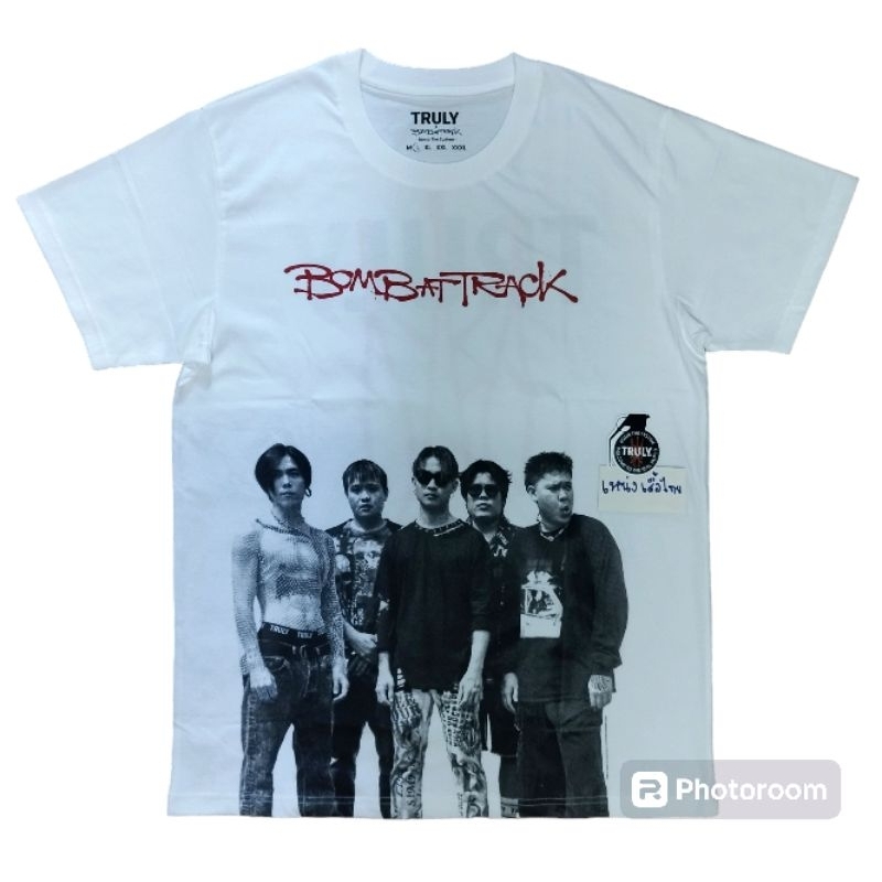 เสื้อวง BOMB AT TRACK X TRULY ©2022 ลิขสิทธิ์แท้💯%