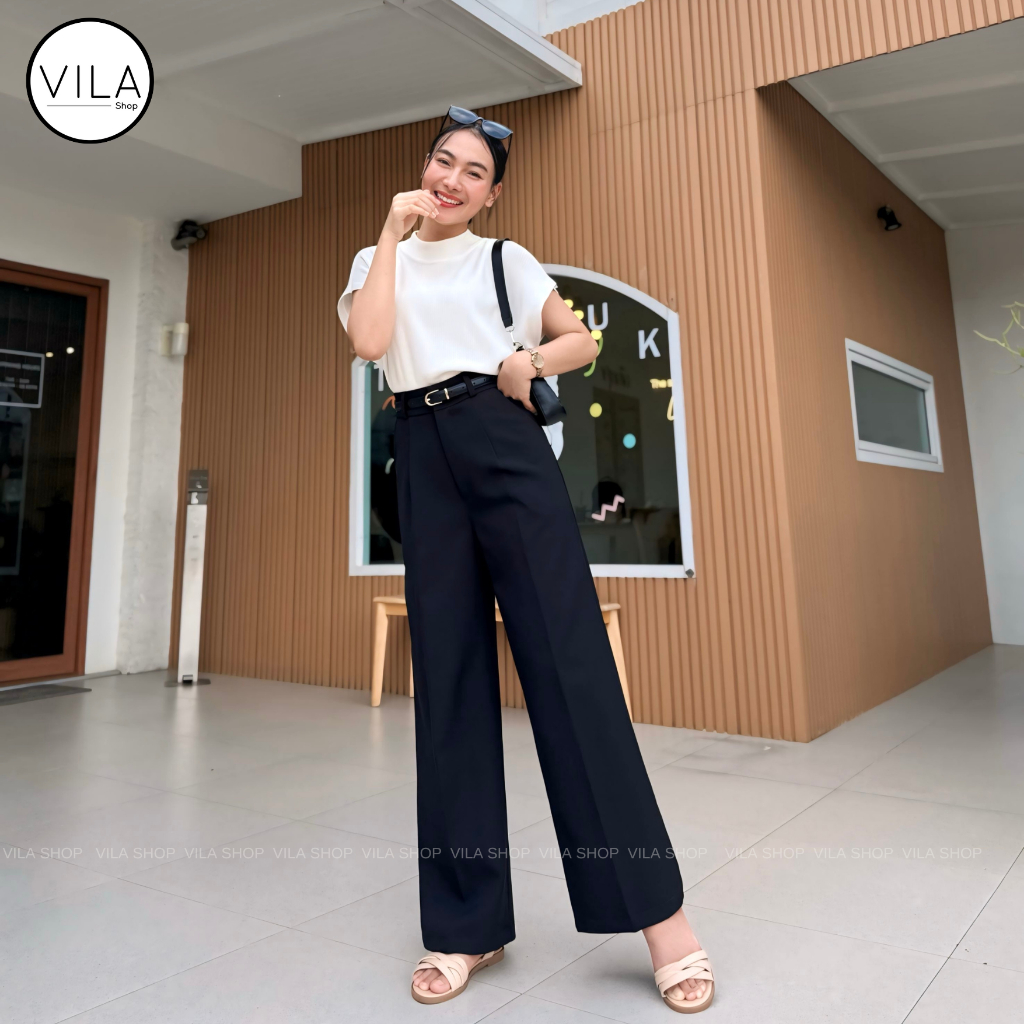 TM28 Swanky Pants กางเกงงานตัด ป้าย VILA รูปที่ 7