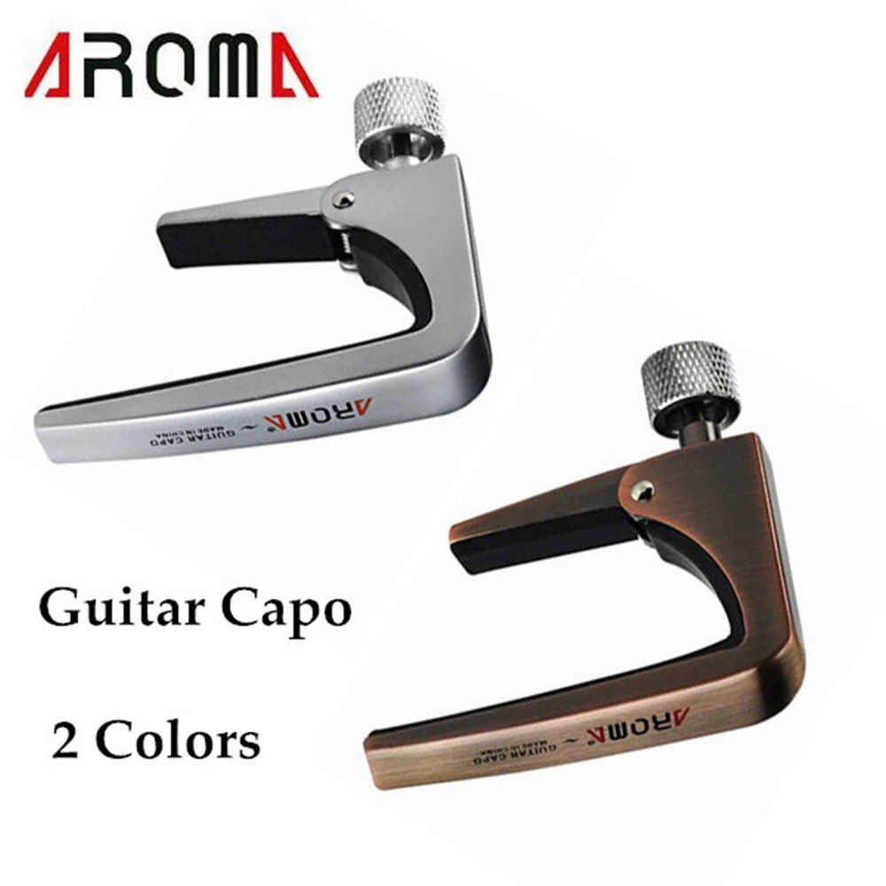Aroma รุ่น AC-11แบบสกรู คาโป้ กีตาร์โปร่ง กีตาร์ไฟฟ้า