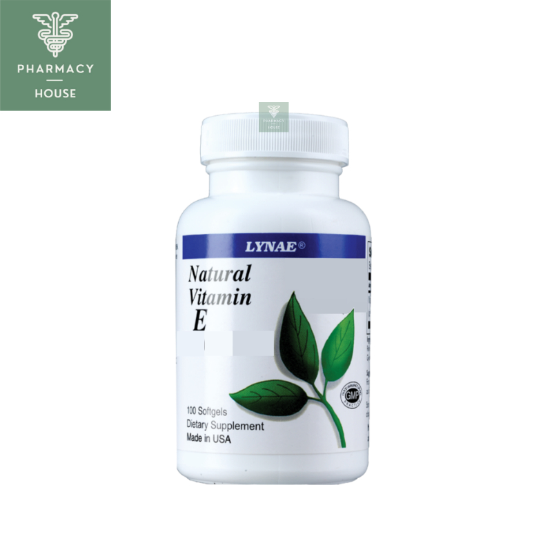 Lynae Vitamin E 400 I.U. 100 softgels วิตามินอี