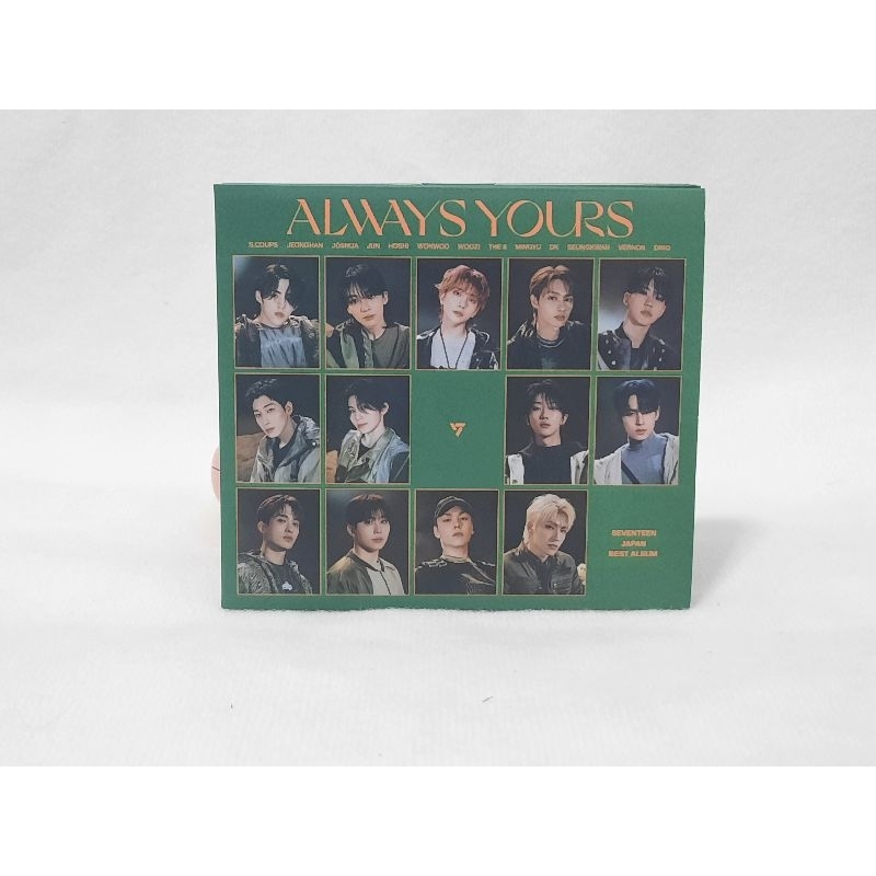 เพลงญี่ปุ่น (B108) : always yours : seventeen Japan best album