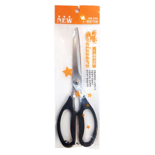 กรรไกรเกาหลี ตัดเนื้อ bbq obok scissors no.104 오복가위 양손용 No.104 made in korea