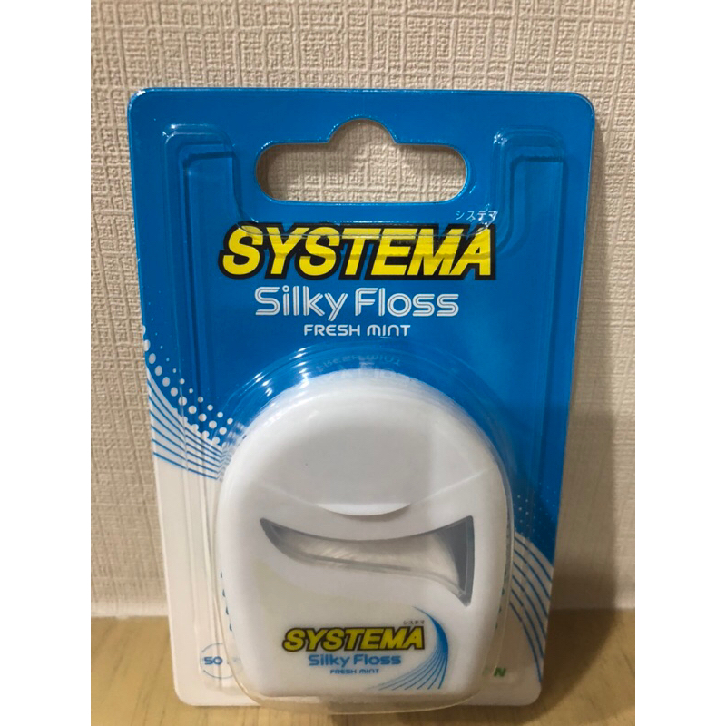 Sale!! ไหมขัดฟัน ซิสเท็มมา systema silky floss (อ่านก่อนสั่งซื้อ) ความยาว50 m