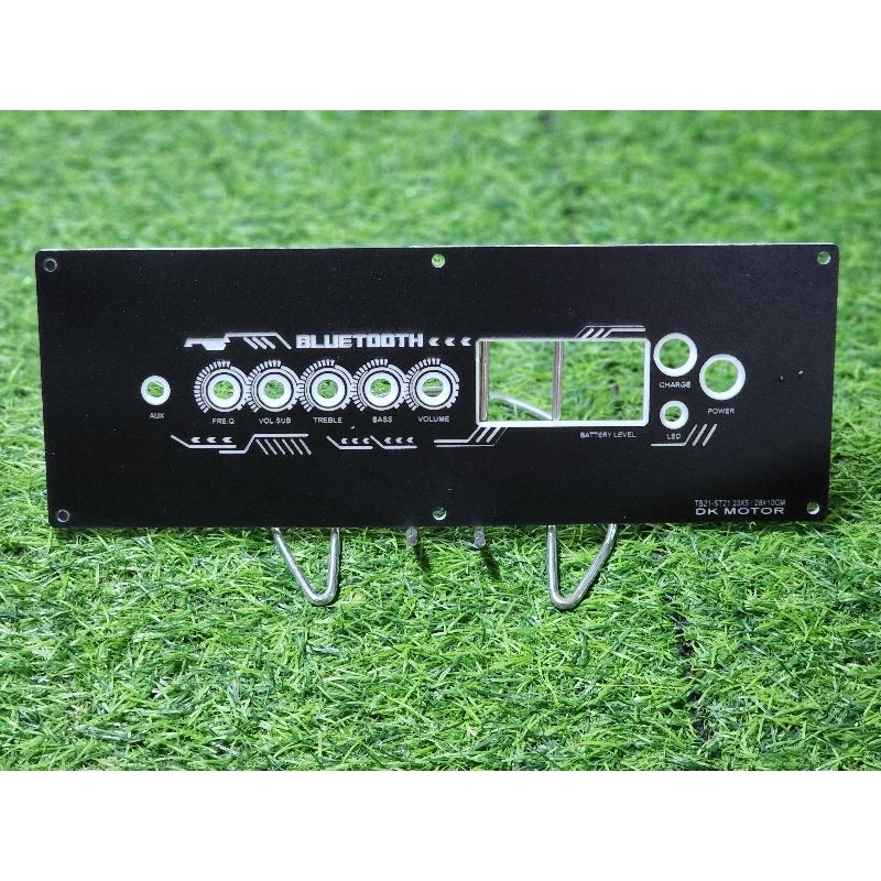 แผ่นเพลท รุ่น ZK-TB21 / ZK-ST21 อะคริลิค ไม่มีusb ตู้บลูทูธDIY ใส่ไฟได้ วัดแบตดิจิตอล เพลทตู้ลำโพง ร