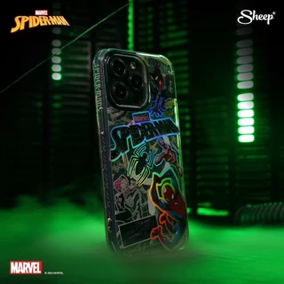 [For iPhone MS / Samsung Spider-City and Spider-Verse] Spider-Man Limited Collection เคสสำหรับไอโฟน MS ฟรีGriptok/Strap