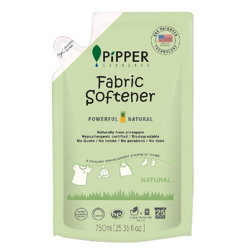 น้ำยาปรับผ้านุ่ม PIPPER 750ml NATURAL