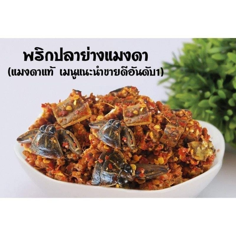 น้ำพริกแมงดาปลาย่าง อุทัยธานี 500 กรัม