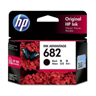 (ของแท้) หมึกพิมพ์ HP 682 Black สีดำ (3YM77AA) / Tri-color สามสี Ink Cartridge (3YM76AA) สำหรับ Deskjet 2335/2336/2337