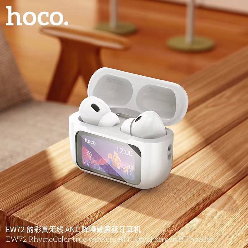 Hoco EW72 หูฟังบลูทูธไร้สาย Wireless ANC touchscreen BT headset สินค้าใหม่ล่าสุด แท้100%