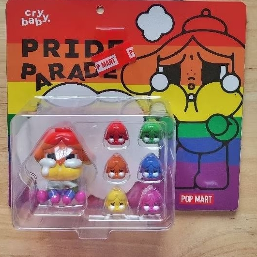 crybaby pride month figures 7 สี มณี 7 แสง