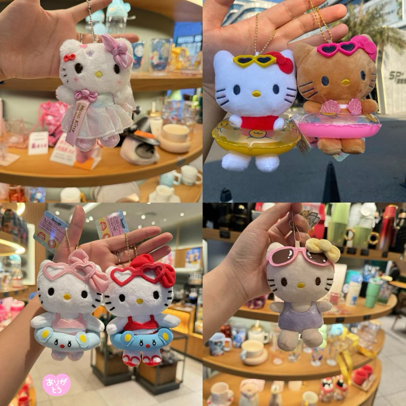 ร้านไทย พร้อมส่ง พวงกุญแจ kitty คิตตี้ พวงกุญแจ ติดกระเป๋า พร้อมไปเที่ยว น่ารักมากค้าบบ