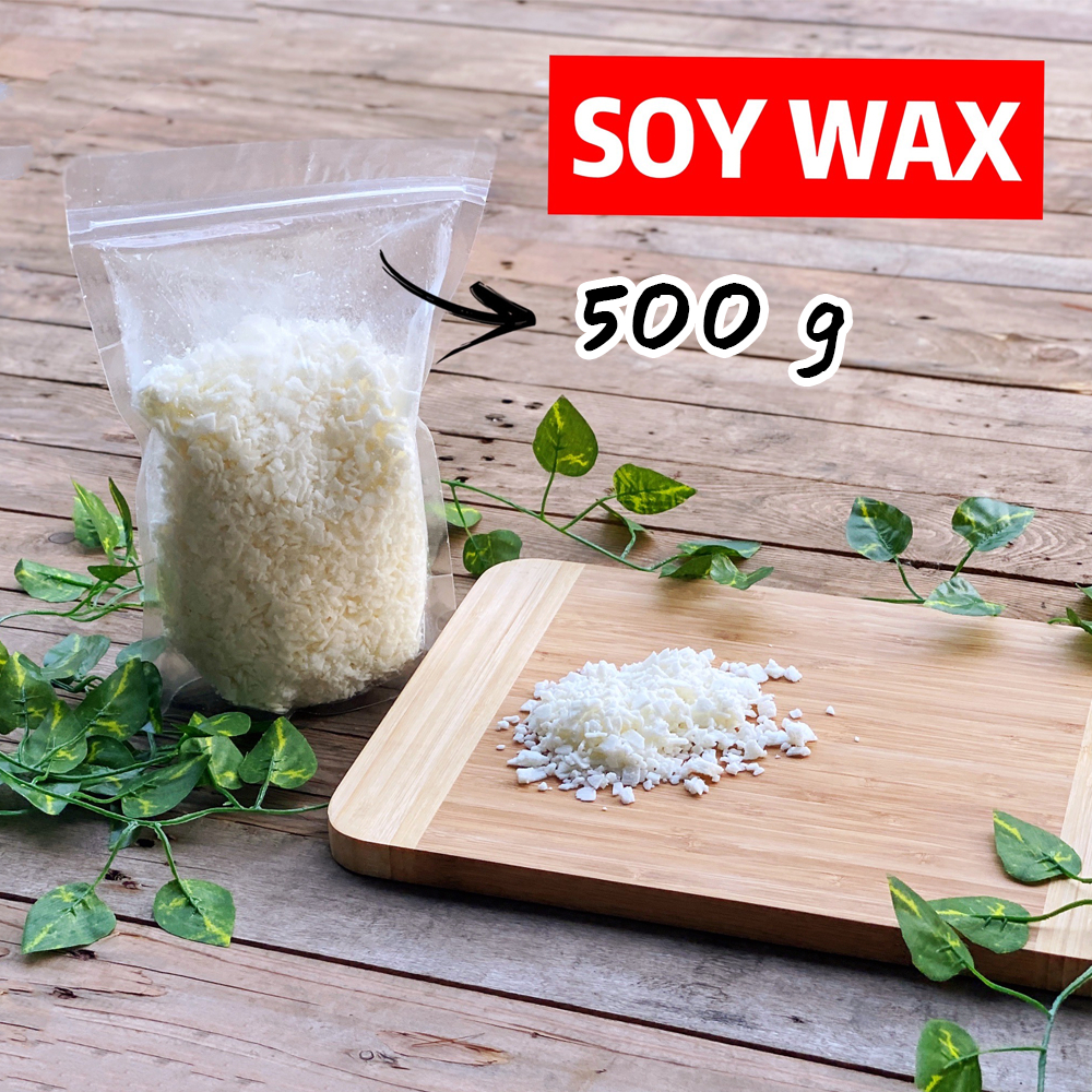 ไขถั่วเหลือง Soywax ซอยแว็กซ์  ผลิตเทียนหอม วัตถุดิบคุณภาพดี  (ขนาด 1KG, 500G ) รูปที่ 4