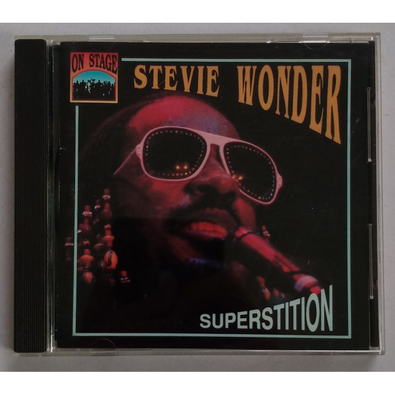 ซีดีเพลง STEVIE WONDER Superstition (Live/Concert) *RARE* CD Music