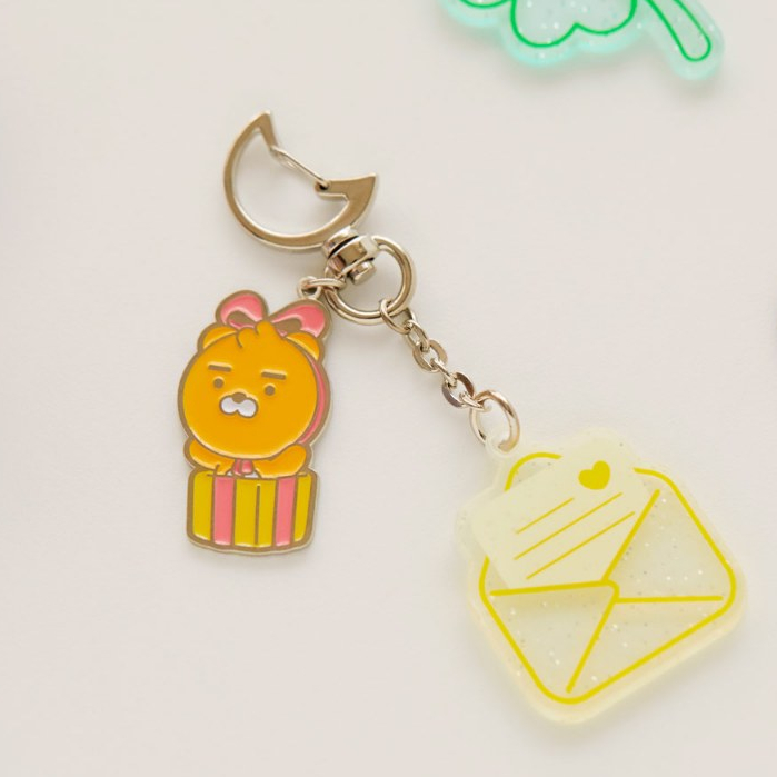 🛒พร้อมส่ง KAKAO FRIENDS  พวงกุญแจอะคริลิค Little Friends