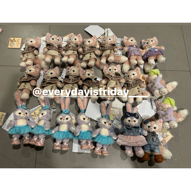 พร้อมส่ง พวงกุญแจ Stella Lou กับ Linabell จาก Duffy and friends แท้💯ของใหม่