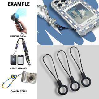 สายเชือกคล้องโทรศัพท์มือถือ อเนกประสงค์ พวงกุญแจตะขอขนาดเล็ก