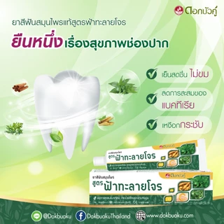 ดอกบัวคู่ ยาสีฟันสูตรฟ้าทะลายโจร 150 กรัม (1ชิ้น)