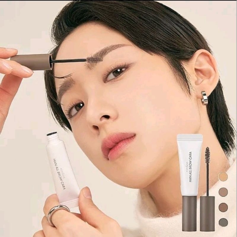 มีแบบสีและใส Rom&nd Han All Brow Fixer 9g. และ Rom&nd Han All Brow Cara 9g.มาสคาร่าปัดขนคิ้ว