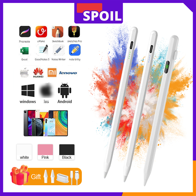 [COD] ปากกาทัชสกรีนใช้ได้ทุกรุ่น ปากกา android Stylus Pen สำหรับ reami oppo huawei