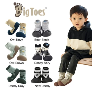 (เติมสต๊อกแล้ว) Bigtoes รองเท้าหัดเดิน [รวมลาย] Size 11.5 / 12.5 / 13.5 Made in Korea