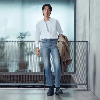 GQ Cool Tech™ Jeans - กางเกงยีนส์เย็น ทรงกระบอก Regular