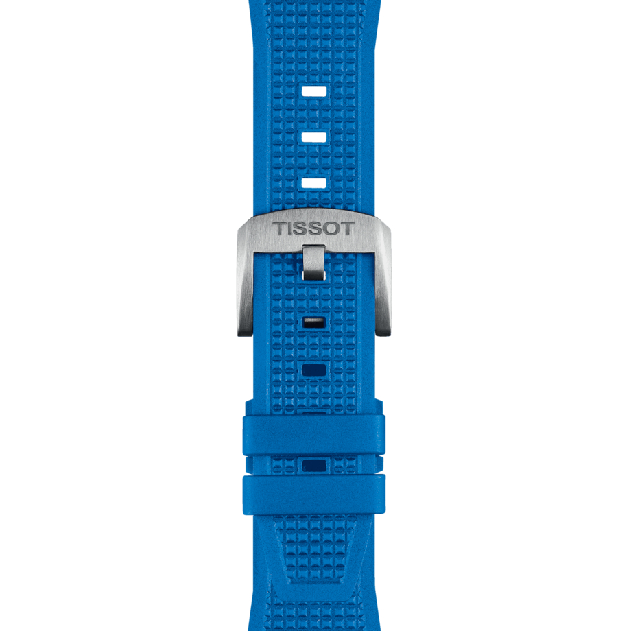 Tissot Official Blue PRX 40mm Rubber Strap T852.049.577