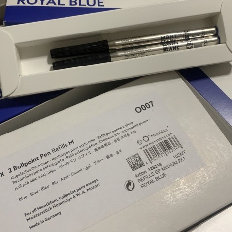 ไส้ปากกา Refill ballpoint MB size M Blue ของแท้ค่ะ