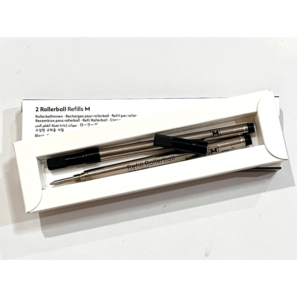 ไส้ปากกา Refill MB Rollerball Size F,M สีดำ ไส้ปากกาของแท้ค่ะ