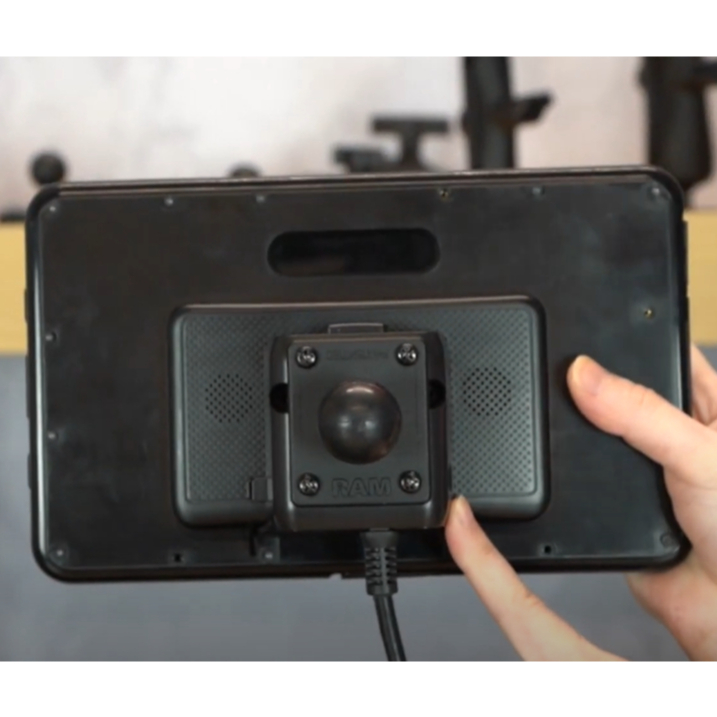 RAM MOUNTS ลูกบอล 1 นิ้ว ฐานสีเหลี่ยม  AMPS Plate  RAM-B-347U - รูปที่ 3