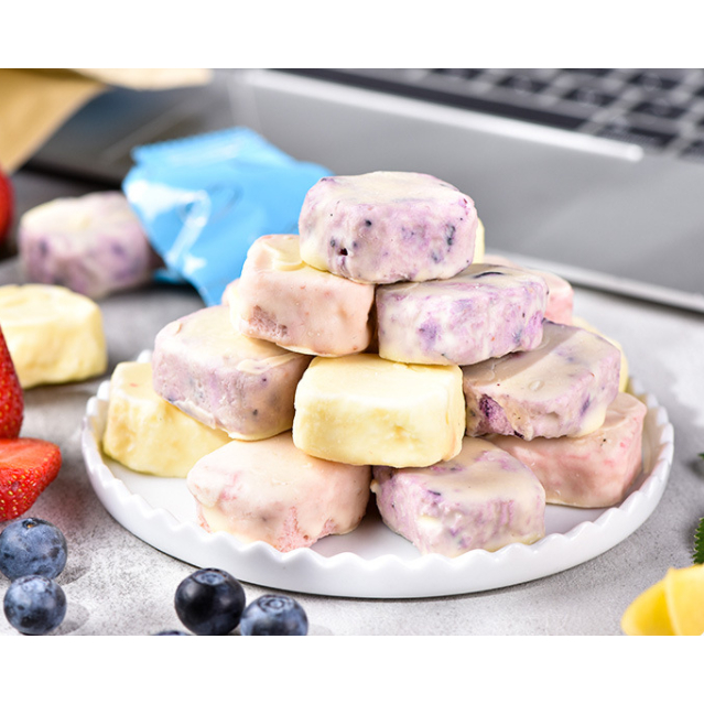 [ส่งด่วน] LIVE โยเกิร์ตอบกรอบ ขนมโยเกิร์ตกรอบ ขนมโยเกิร์ตก้อน [พร้อมทาน] เกรด AAA = 250 กรัม= คีโต - รูปที่ 4