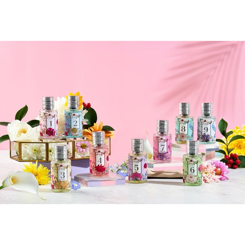(สำหรับผู้หญิง) 35ml. Miss And Kiss Perfume น้ำหอมมิสแอนด์คิส เพอร์ฟูม หอมติดทน มี9กลิ่น