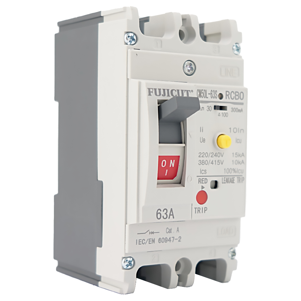 No Fuse Breaker โนฟิว เบรกเกอร์ กันดูด รุ่น CM50L (RCBO) - 2P แบรนด์ FUJICUT - รูปที่ 2
