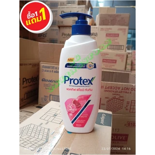 โพรเทคส์ ครีมอาบน้ำขวดปั๊ม ขนาด 450 มล. ซื้อ 1 แถม 1